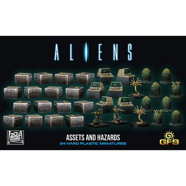 Gale Force 9 Aliens | Assets and Hazards | 28mm Plastic Unit | Battlefront | Miniature Kingdoms