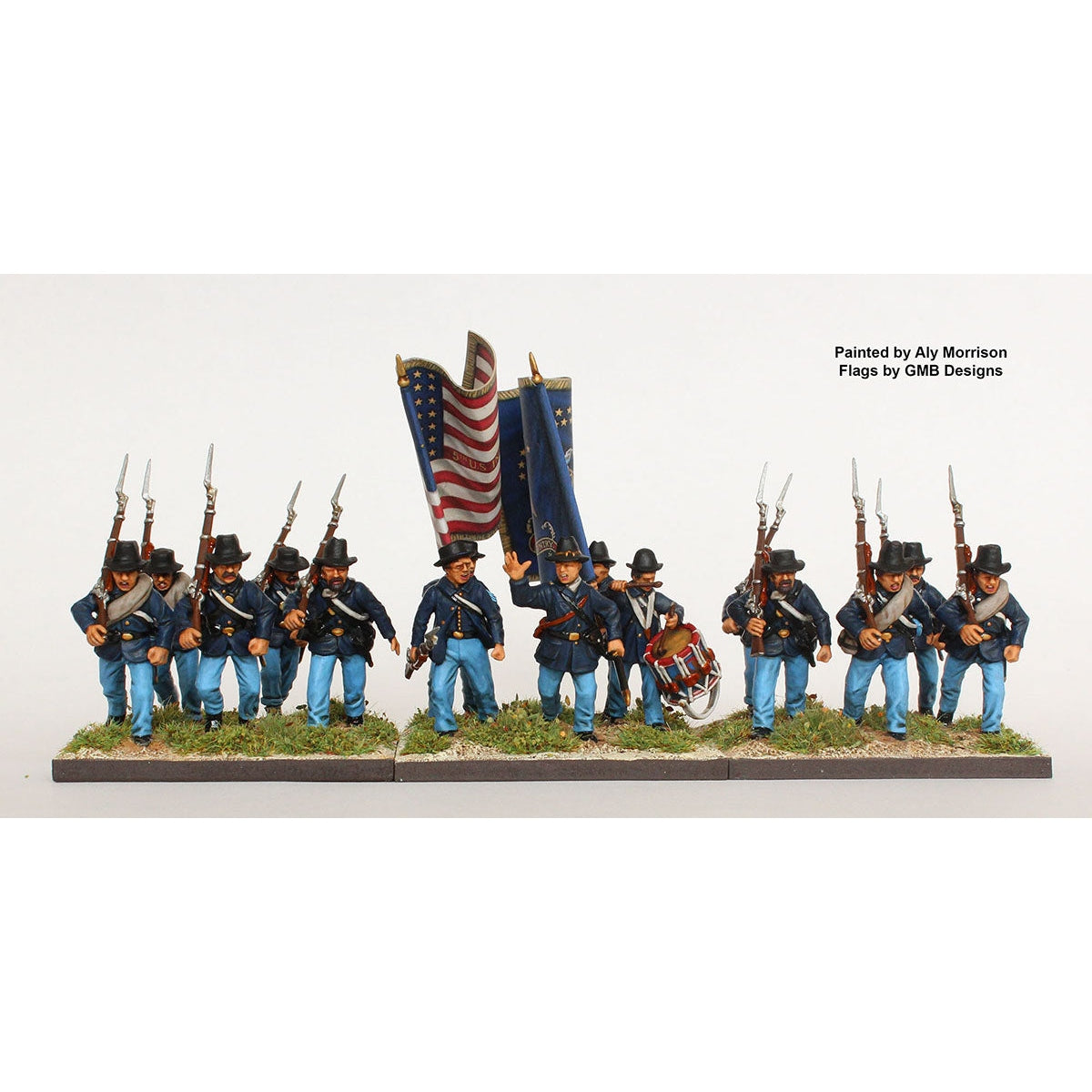 Perry Miniatures | ACW Union Infantry 1861-1865 | 28mm Plastic Unit | North Star Games | Miniature Kingdoms