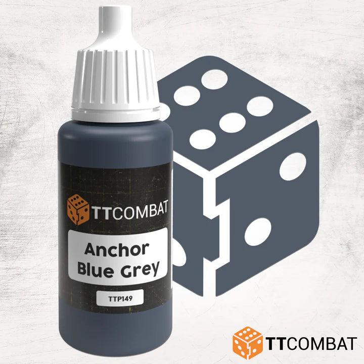 TTCombat | Anchor Blue Grey | 17ml Individual Paint | TTCombat | Miniature Kingdoms