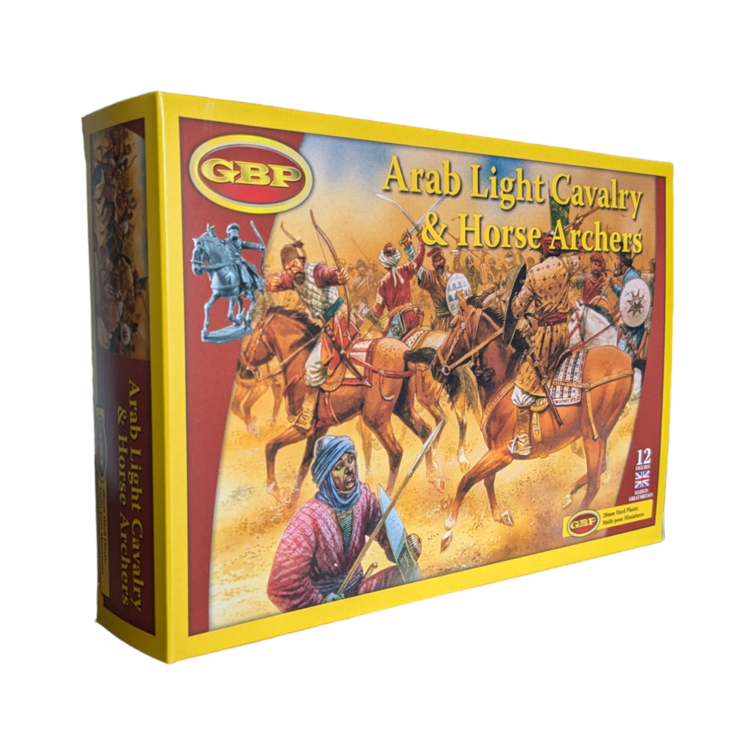 Gripping Beast | Arab Light Cavalry & Archers | 28mm Plastic Unit | North Star Games | Miniature Kingdoms