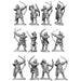 Victrix | Dark Ages Archers and Slingers | 28mm Plastic Unit | North Star Games | Miniature Kingdoms