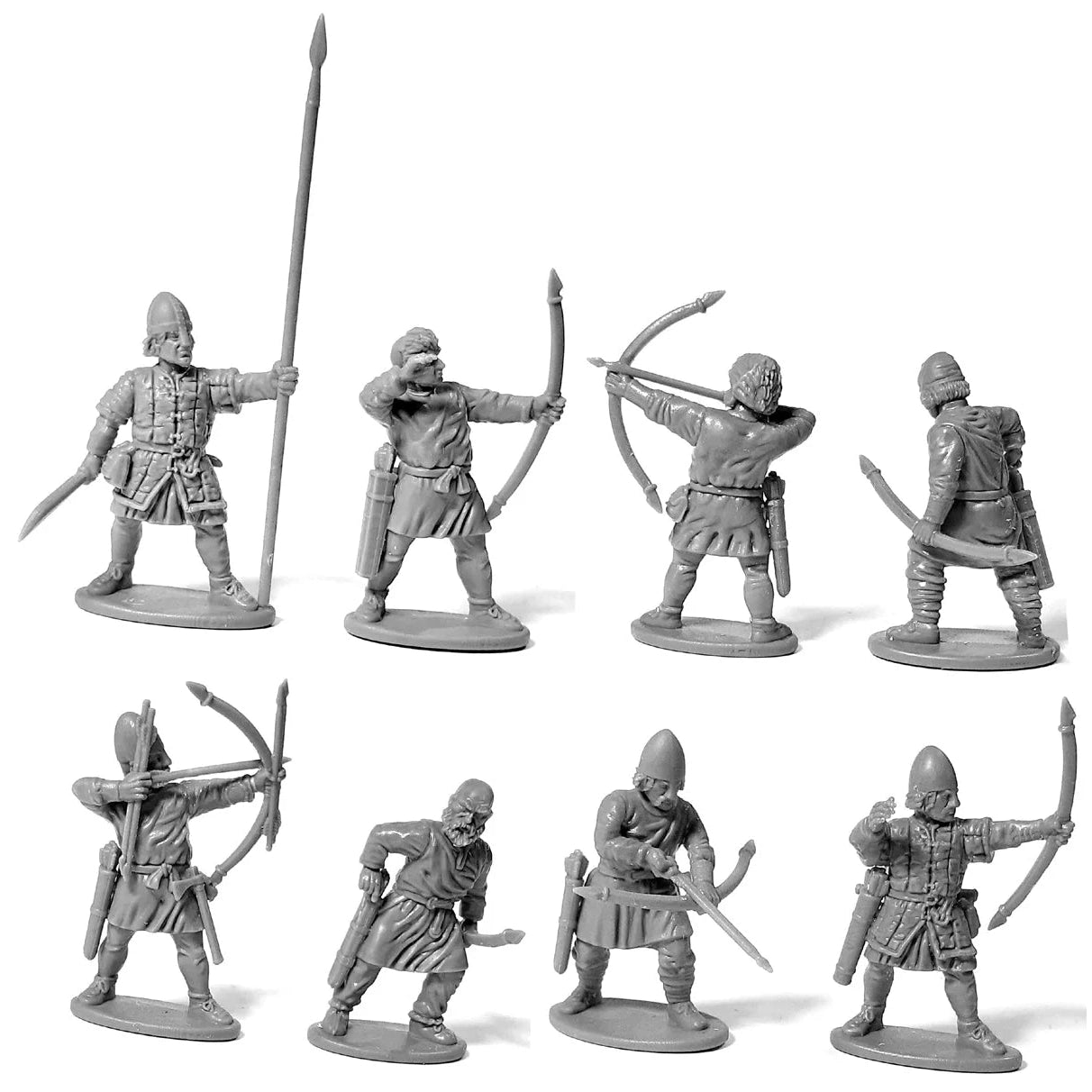 Victrix | Dark Ages Archers and Slingers | 28mm Plastic Unit | North Star Games | Miniature Kingdoms