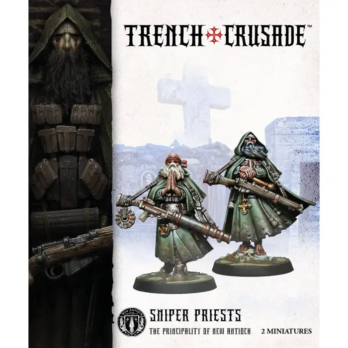 Archon Miniatures | Trench Crusade | Sniper Priests - Principality of New Antioch | 28mm Plastic Unit