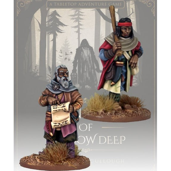 Rangers Of Shadow Deep | Monster Arsien And Pabrim : Across The Wastes Companions | 28mm Metal Blister Pack | North Star Games | Miniature Kingdoms