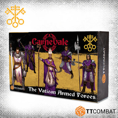 Carnevale | The Vatican Armed Forces | 28mm Resin Unit | TTCombat | Miniature Kingdoms