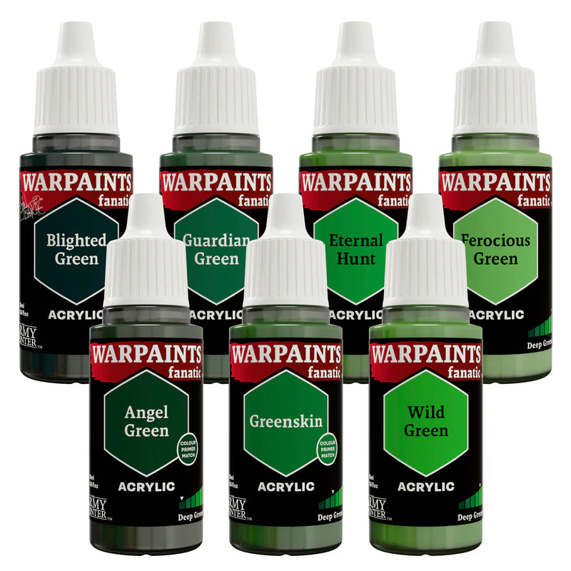 Army Painter | Flexible Triads | Deep Greens | 18ml Paint Set