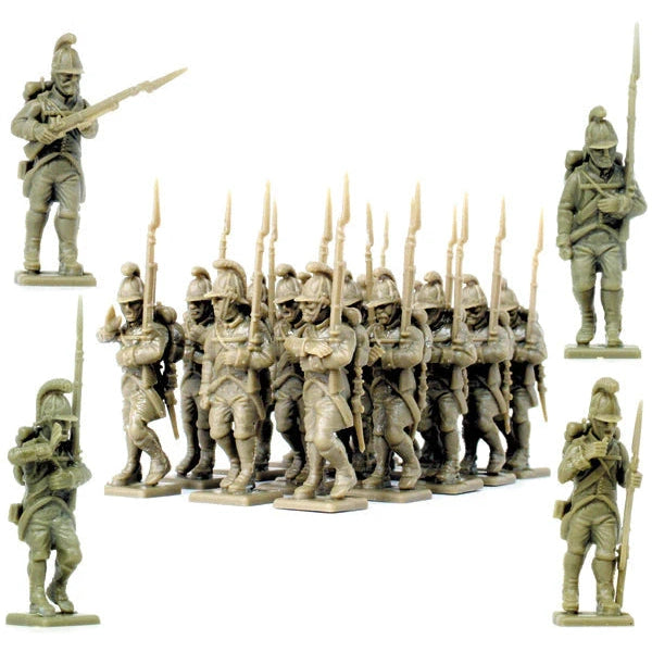 Victrix | Napoleonic Austrian Landwehr 1808-1815 | 28mm Plastic Unit | North Star Games | Miniature Kingdoms