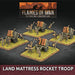 Flames of War | British Land Mattress Rocket Troop | 15mm Metal Unit