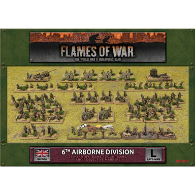 Flames of War | British | 6th Airborne Division | 15mm Plastic / Metal Unit