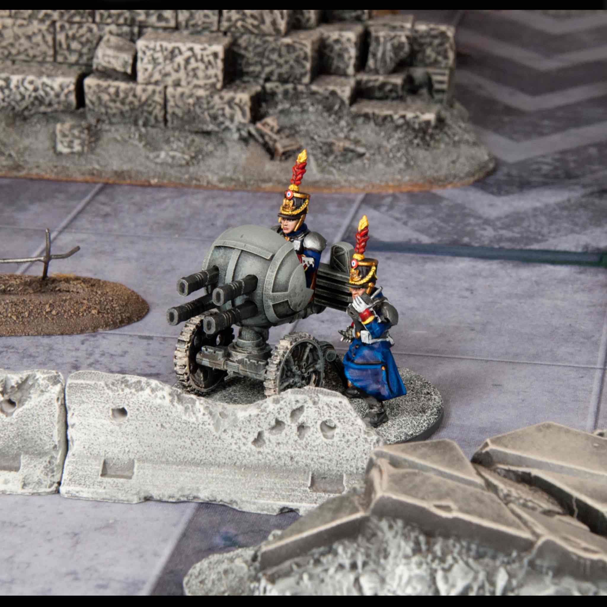 Death Fields | Les Grognards Command and Heavy Support | Plastic Unit | Wargames Atlantic | Miniature Kingdoms