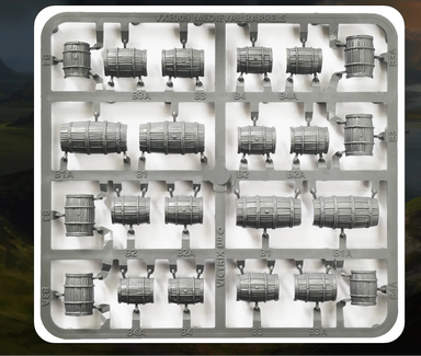 Victrix | Barrels | 28mm One Sprue Y84