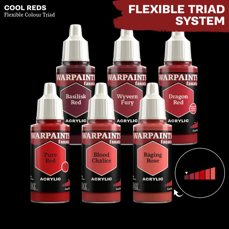 Warpaints Fanatic | Basilisk Red | 18ml Individual Paint