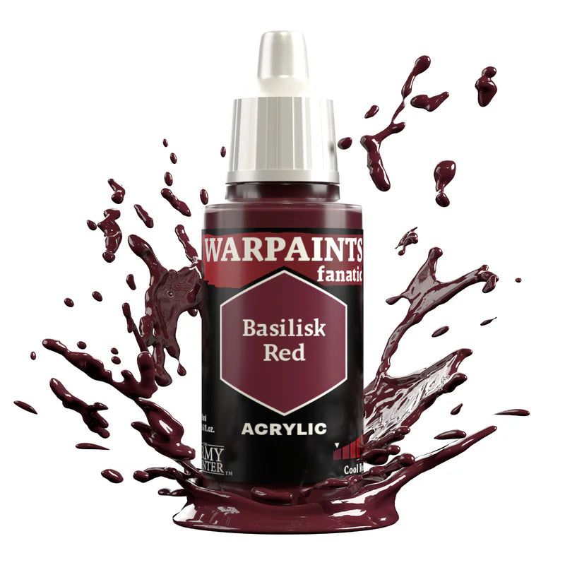 Warpaints Fanatic | Basilisk Red | 18ml Individual Paint