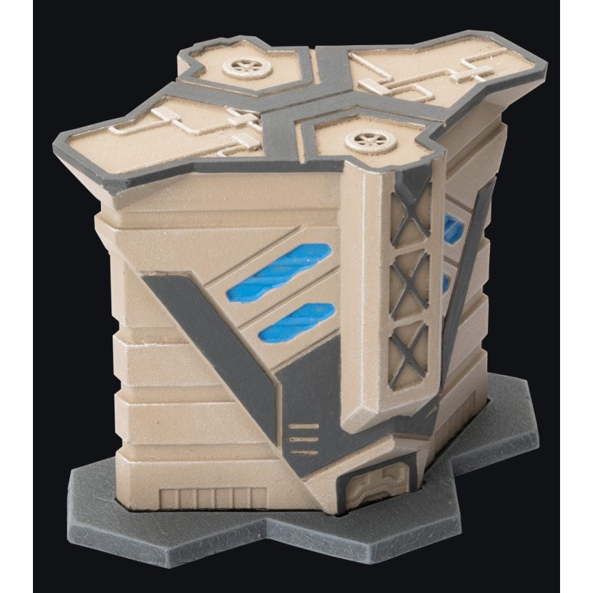 Battlefield in a Box | Hextech | Trinity City | Condo | Pre-Painted Resin Terrain