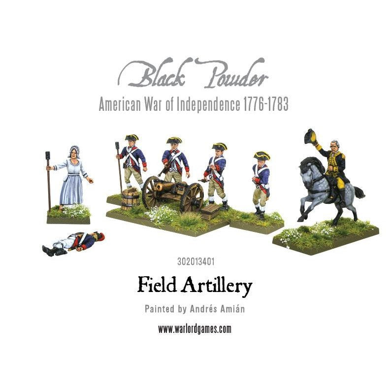 Black Powder | AWI Field Artillery | 28mm Plastic Unit