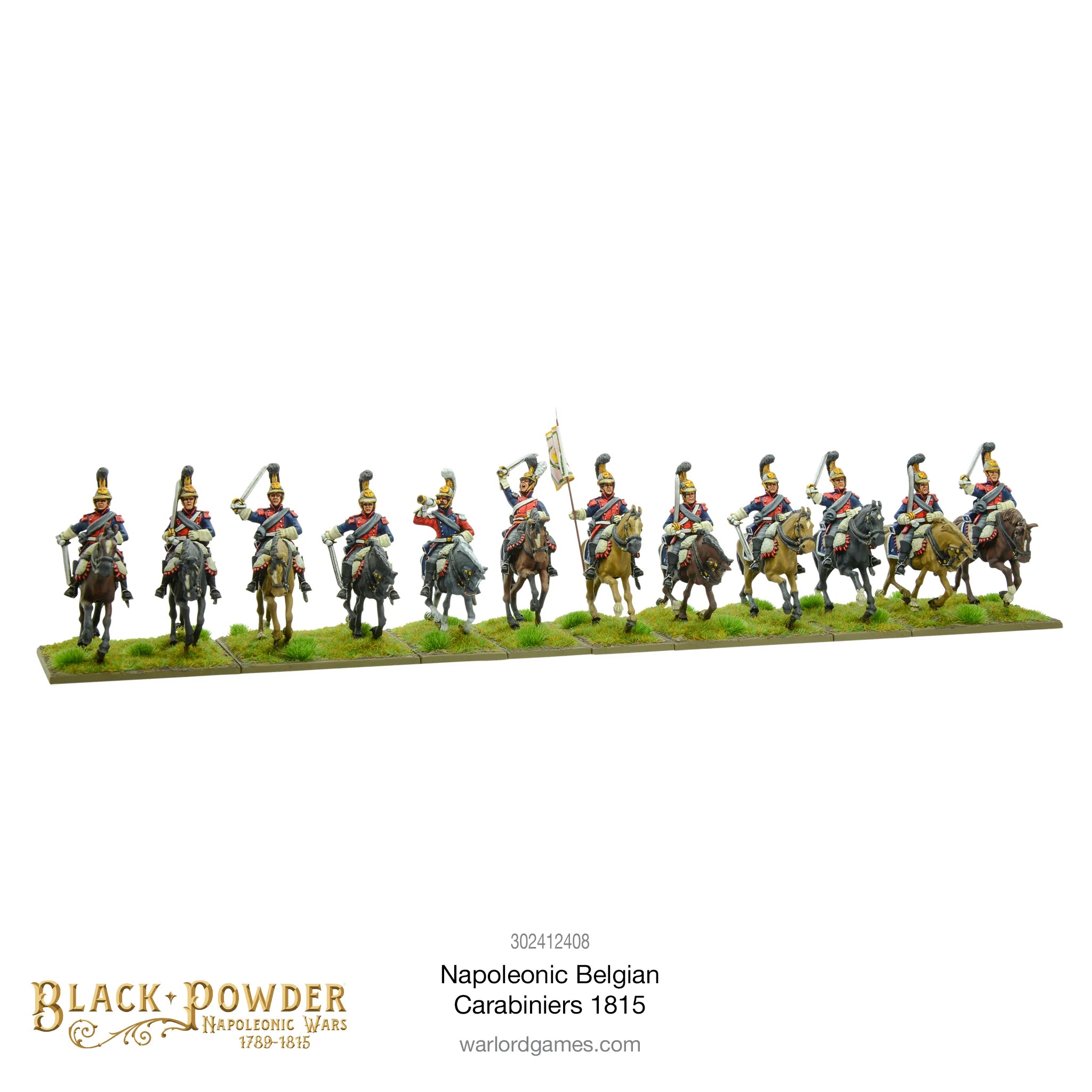 Black Powder | Belgian Carabiniers | 28mm Plastic Unit