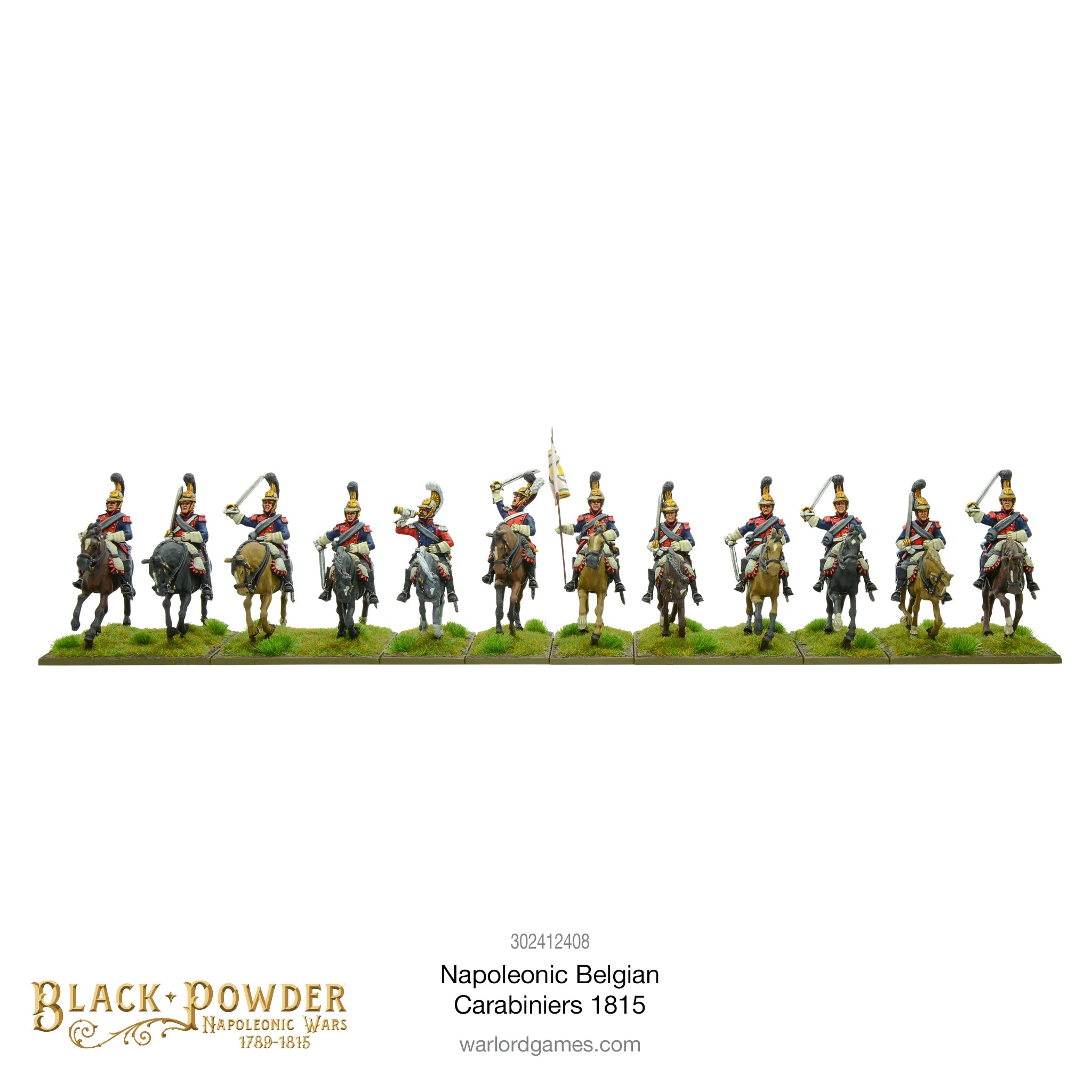 Black Powder | Belgian Carabiniers | 28mm Plastic Unit