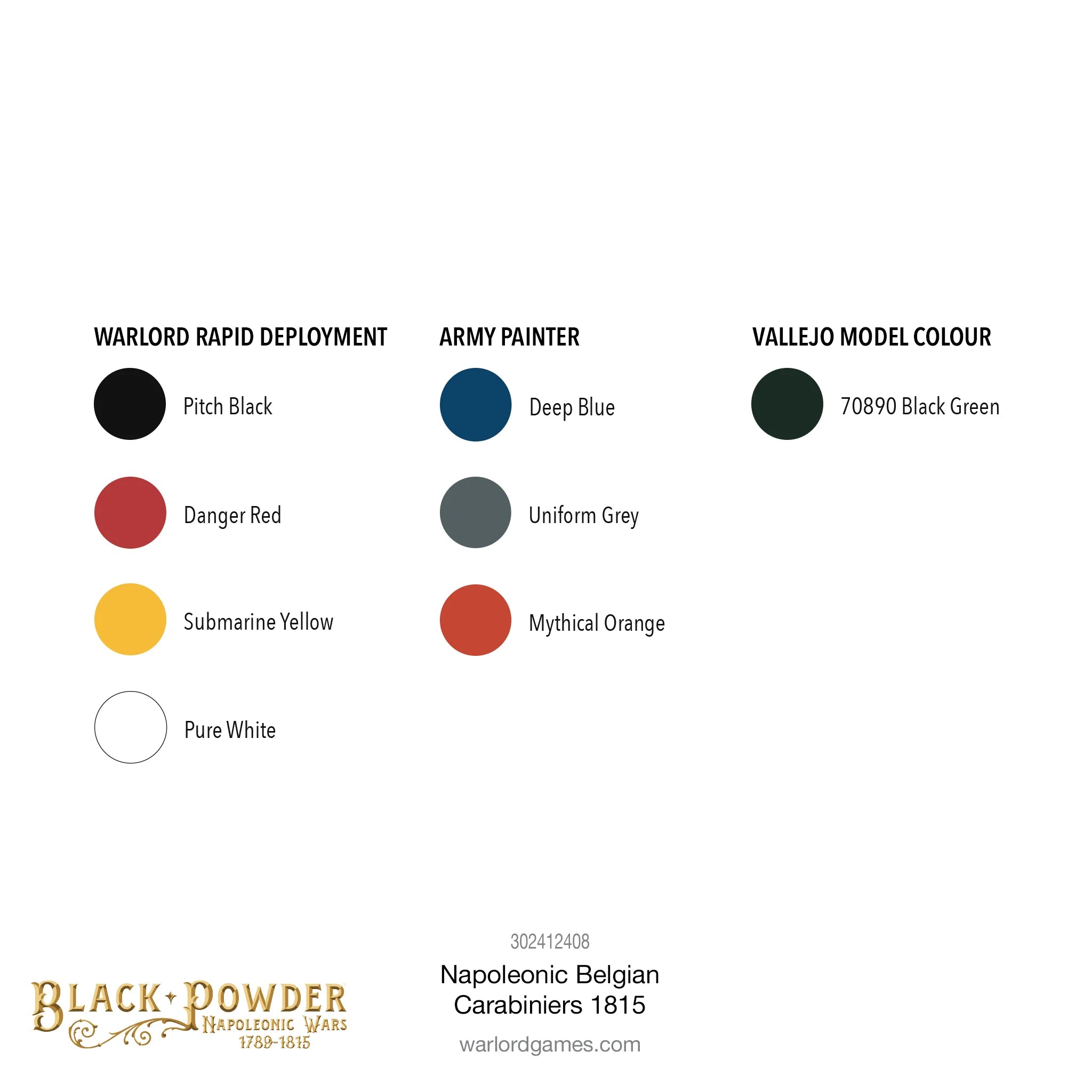 Black Powder | Belgian Carabiniers | 28mm Plastic Unit