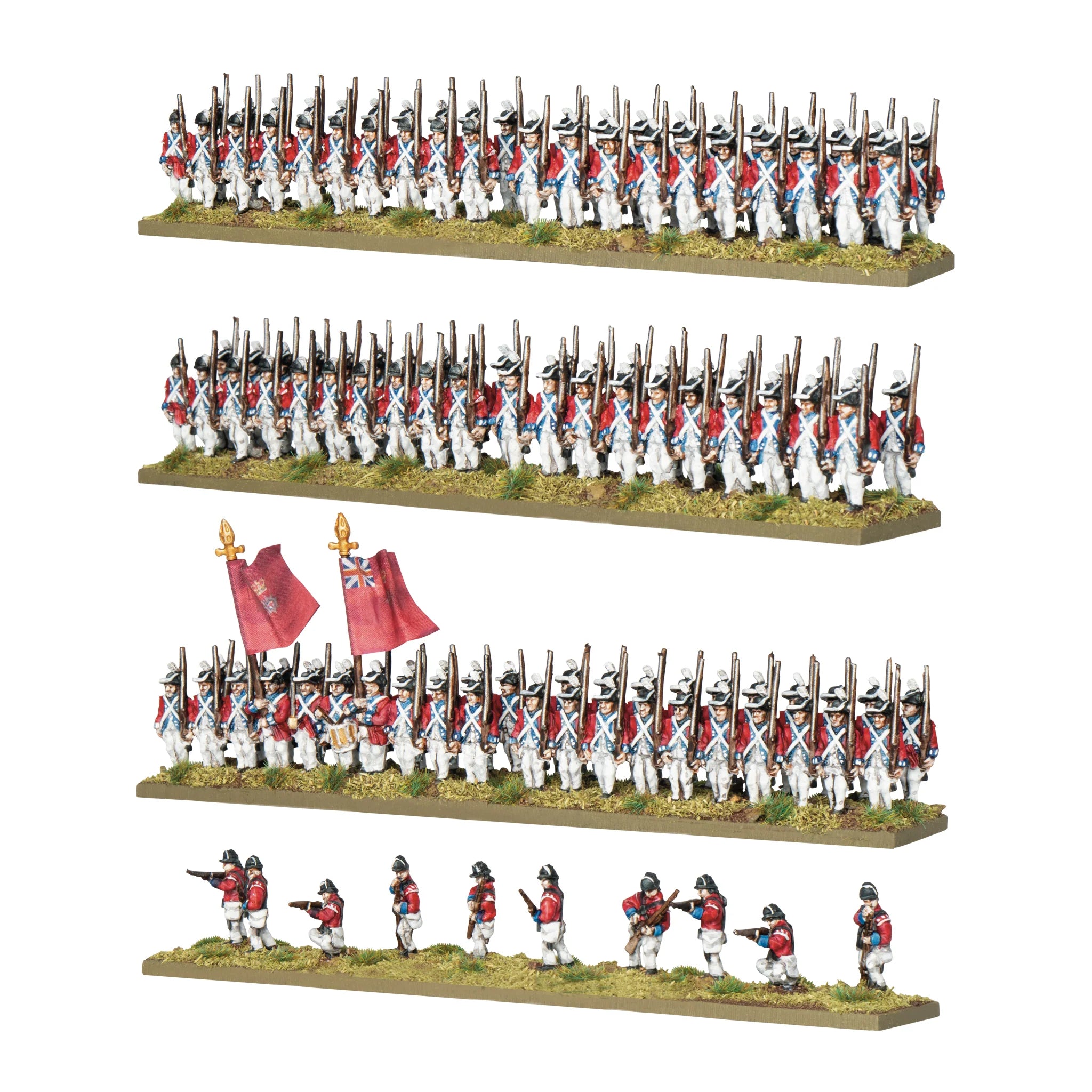 Black Powder Epic | Revolution AWI | British Foot Guard | 13.5mm Resin Small Box