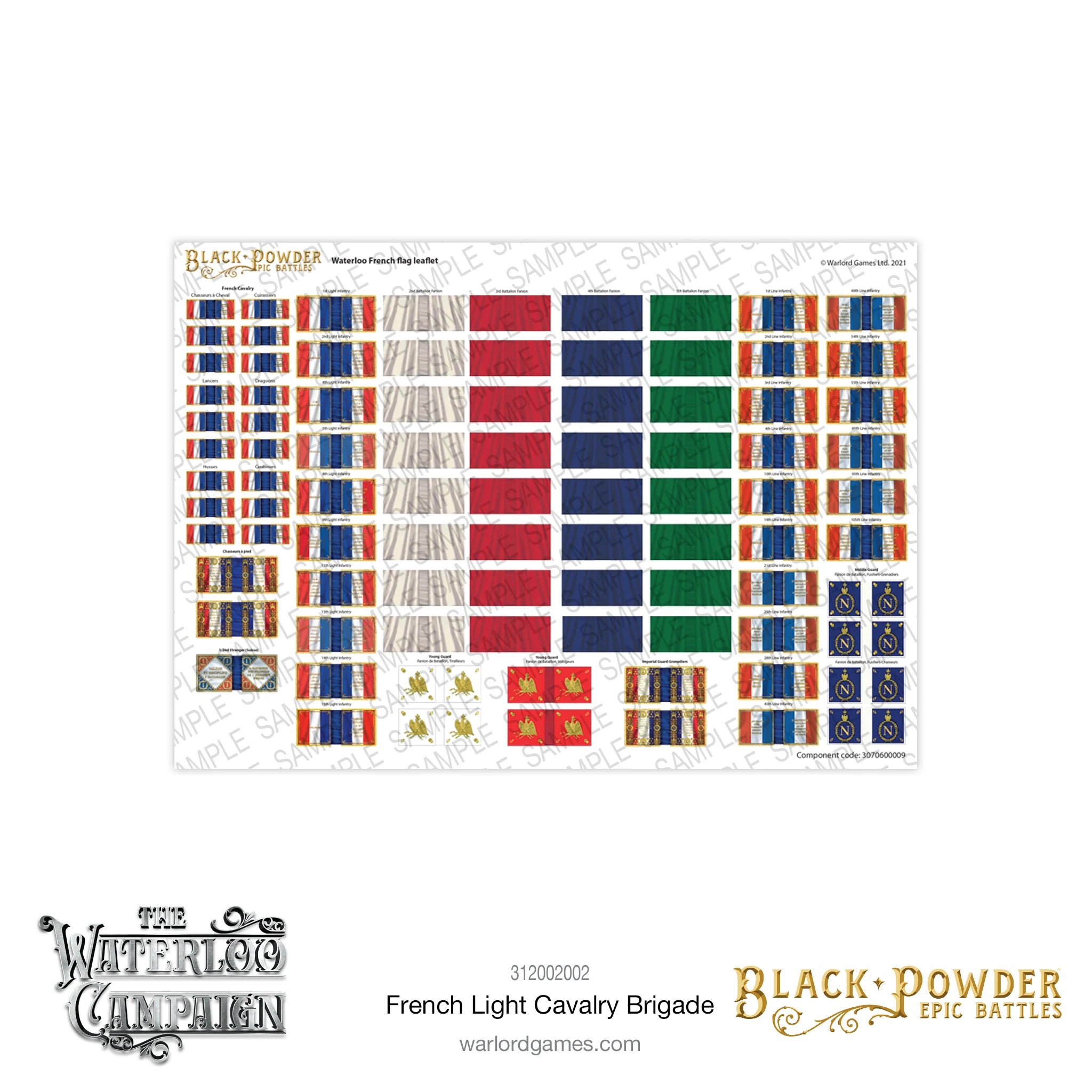 Black Powder Epic | Waterloo Campaign French Light Cavalry | 13.5mm Plastic Unit