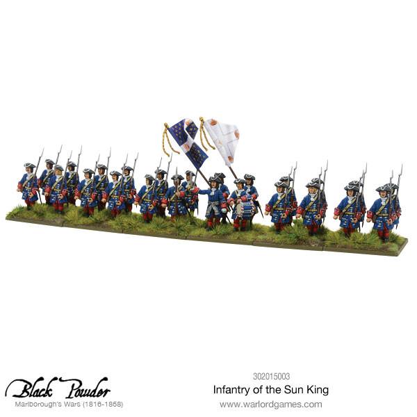 Black Powder | Marlborough Infantry of the Sun King | 28mm Plastic Unit