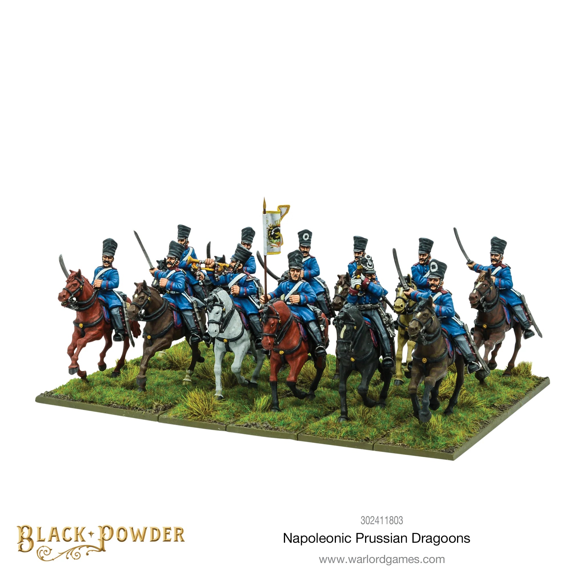 Black Powder | Prussian Dragoons | 28mm Plastic Unit