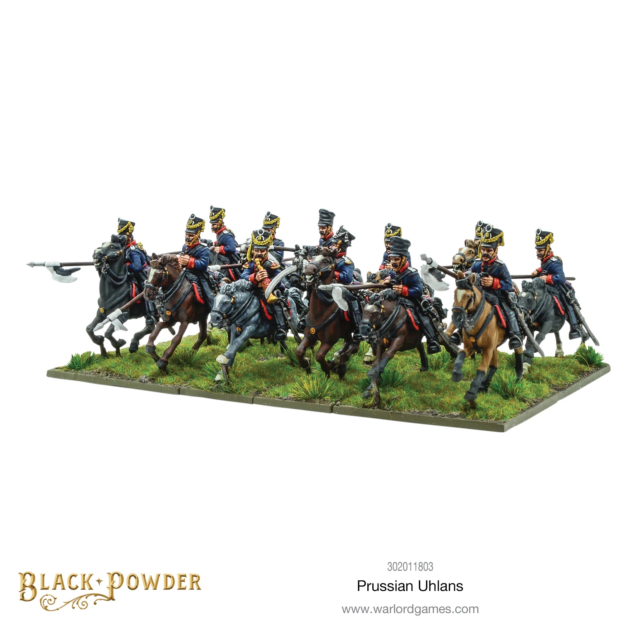 Black Powder | Prussian Uhlans | 28mm Plastic Unit