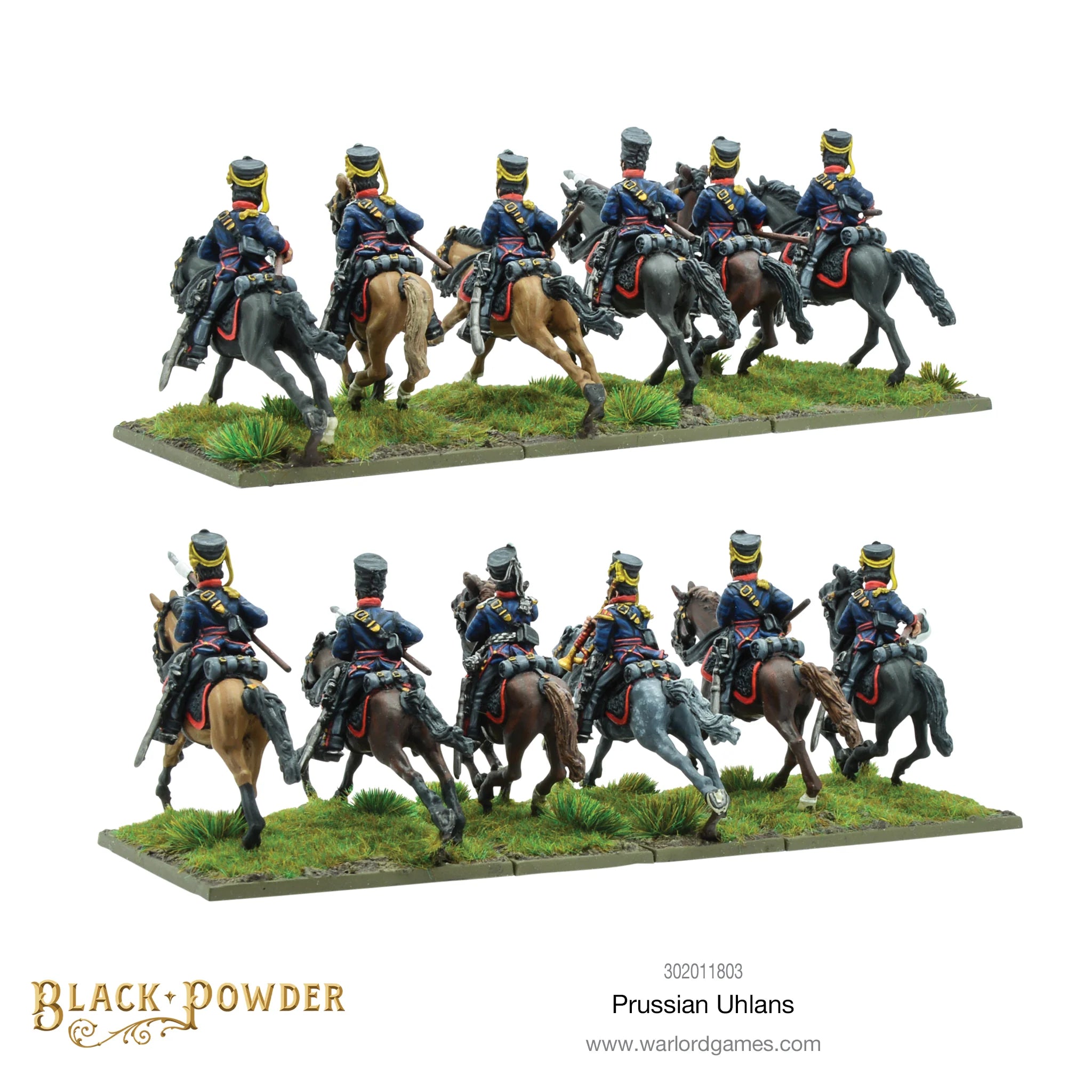 Black Powder | Prussian Uhlans | 28mm Plastic Unit