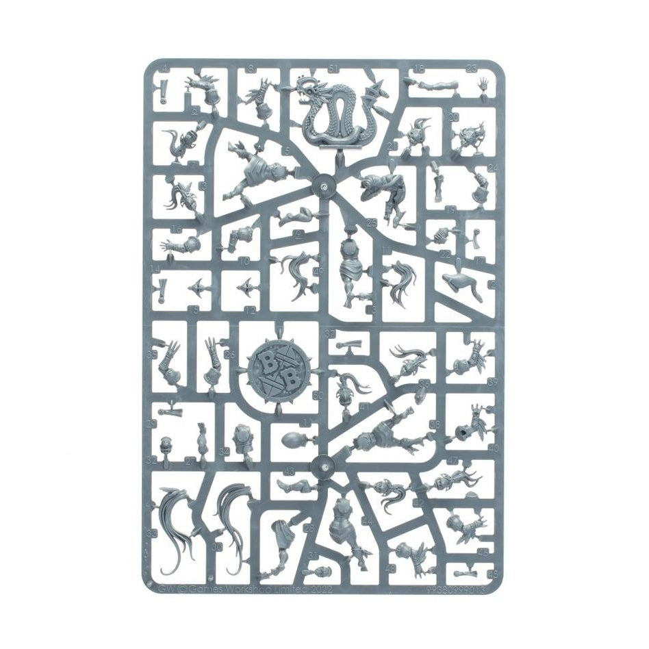 Blood Bowl | Amazon Team | Kara Temple Harpies | Plastic Team