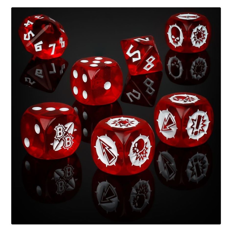 Blood Bowl | Blood Bowl Dice Set | Dice Set