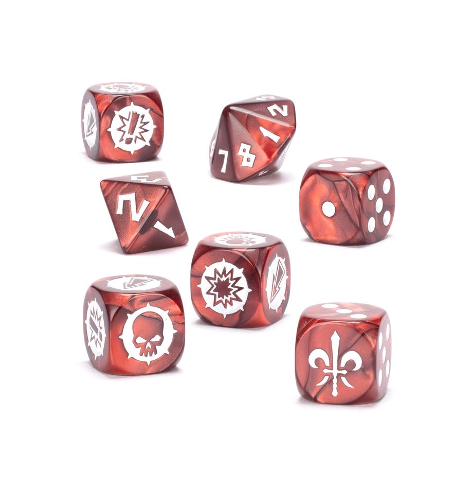 Blood Bowl | Bretonnian Team Dice | Dice Set