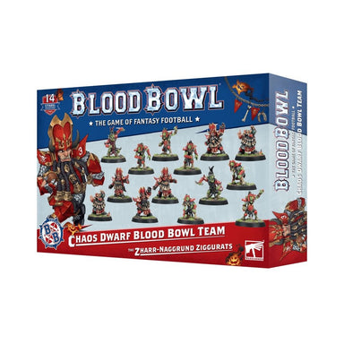 Blood Bowl | Chaos Dwarf Team | Zharr-Naggrund Ziggurats | Plastic Team