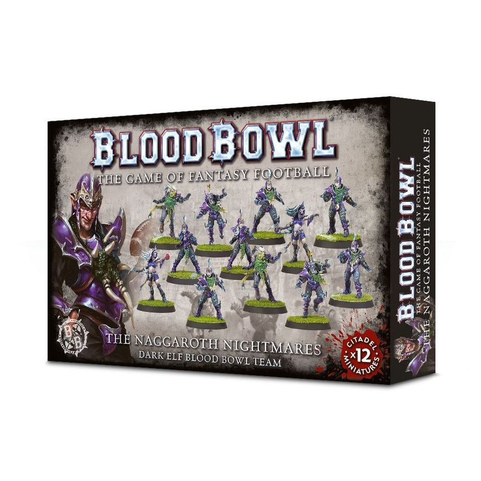 Blood Bowl | Dark Elf Team | Naggaroth Nightmares | Plastic Team