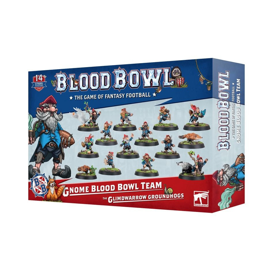 Blood Bowl | Gnome Team | Glimwarror Groundhogs | Plastic Team