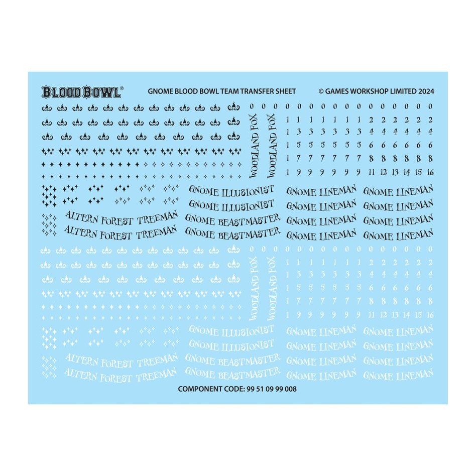 Blood Bowl | Gnome Team | Glimwarror Groundhogs | Plastic Team