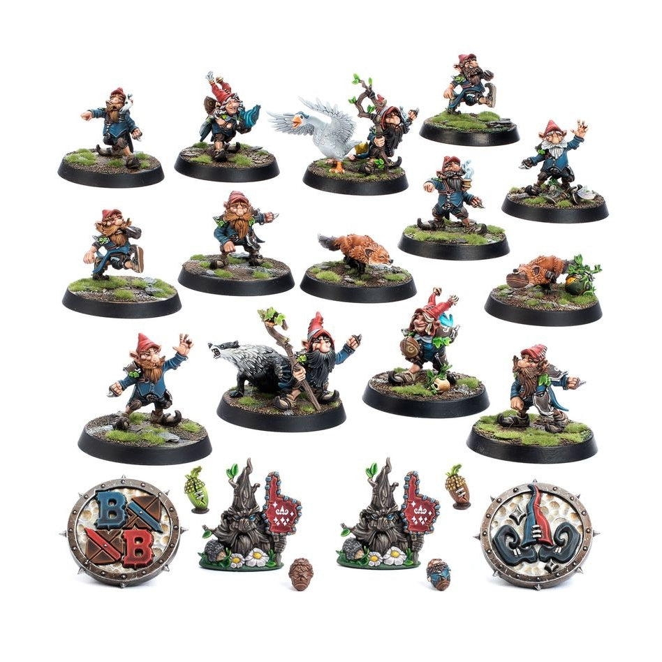 Blood Bowl | Gnome Team | Glimwarror Groundhogs | Plastic Team