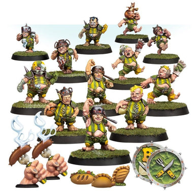 Blood Bowl | Halfling Team | Greenfield Grasshuggers | Plastic Team