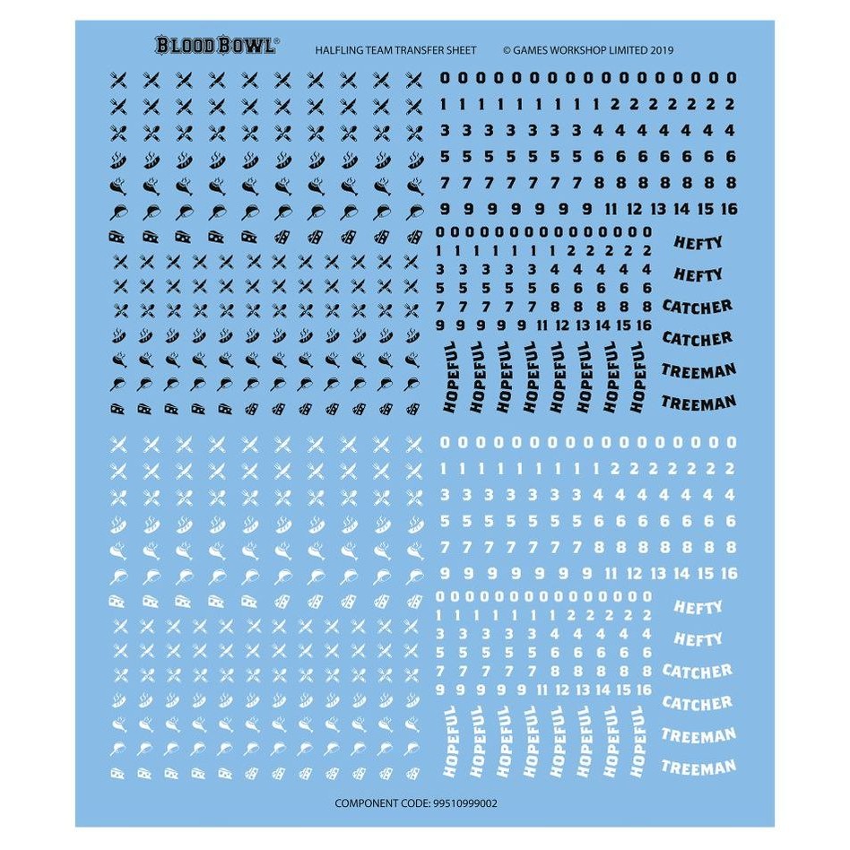 Blood Bowl | Halfling Team | Greenfield Grasshuggers | Plastic Team