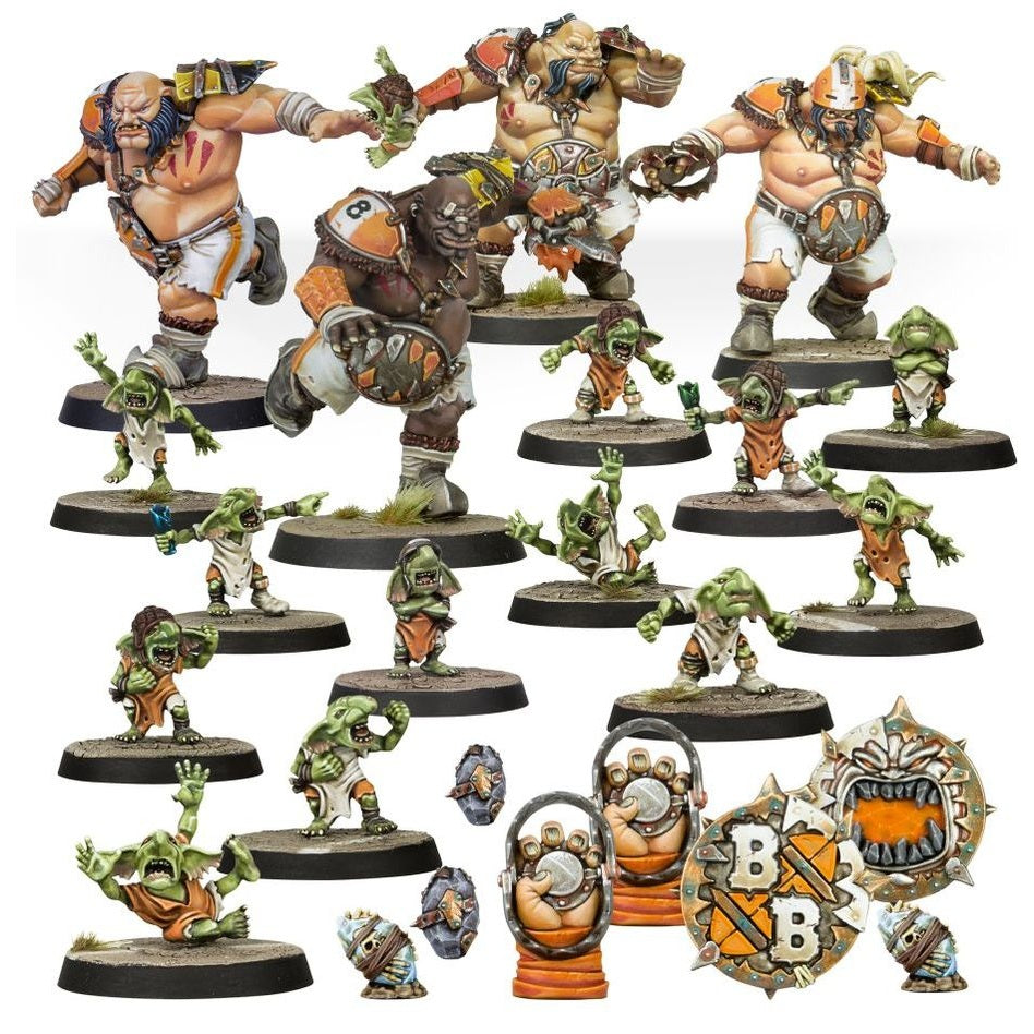 Blood Bowl | Ogre Team | Fire Mountain Gut Busters | Plastic Team