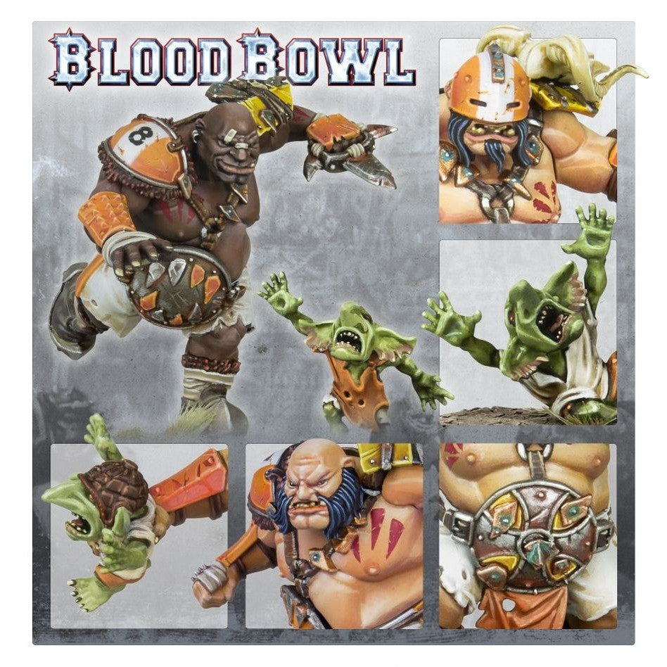 Blood Bowl | Ogre Team | Fire Mountain Gut Busters | Plastic Team