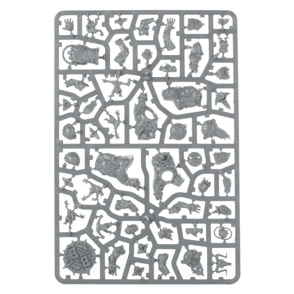 Blood Bowl | Ogre Team | Fire Mountain Gut Busters | Plastic Team