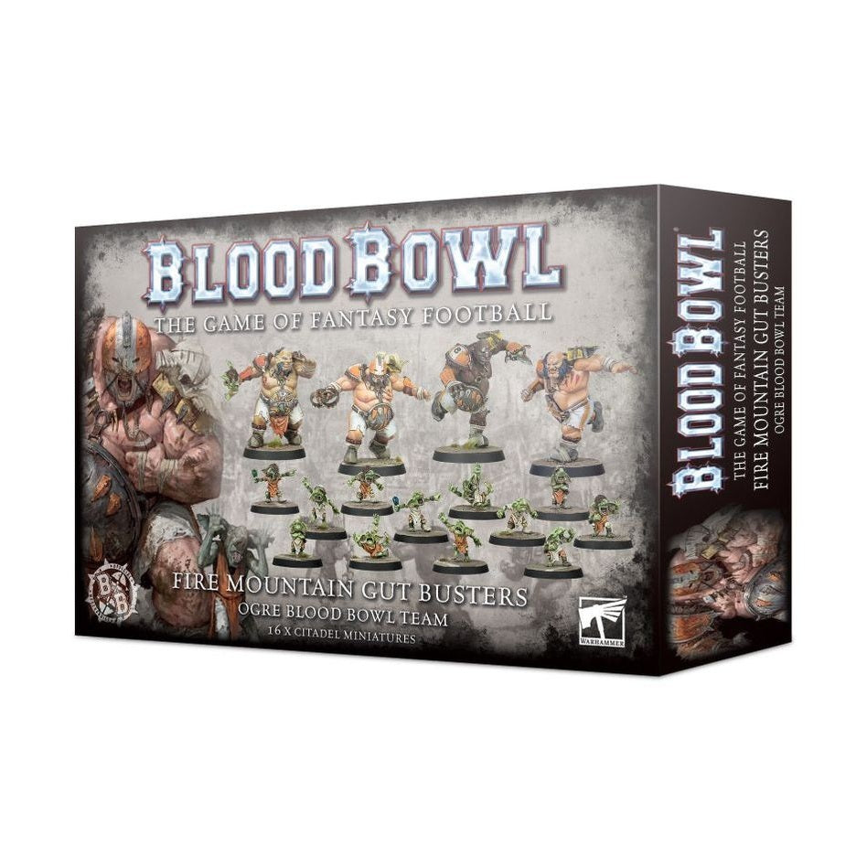 Blood Bowl | Ogre Team | Fire Mountain Gut Busters | Plastic Team