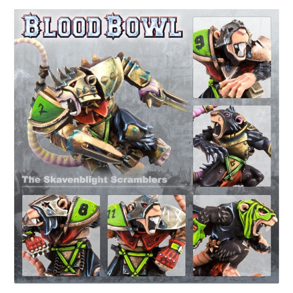Blood Bowl | Skaven Team | Skavenblight Scramblers | Plastic Team
