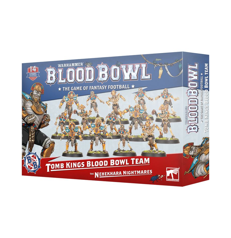 Blood Bowl | Tomb Kings Team | The Nehekhara Nightmares | Plastic Team