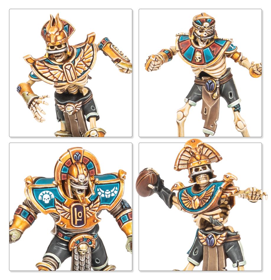 Blood Bowl | Tomb Kings Team | The Nehekhara Nightmares | Plastic Team
