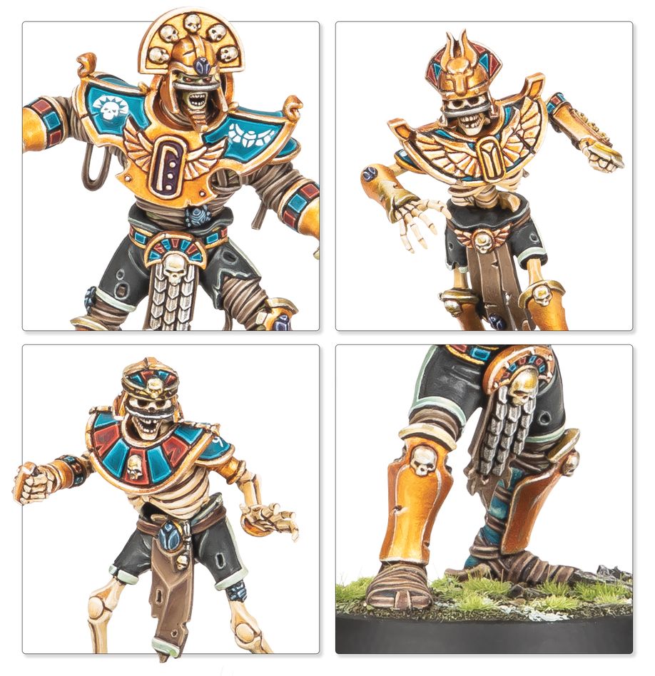 Blood Bowl | Tomb Kings Team | The Nehekhara Nightmares | Plastic Team