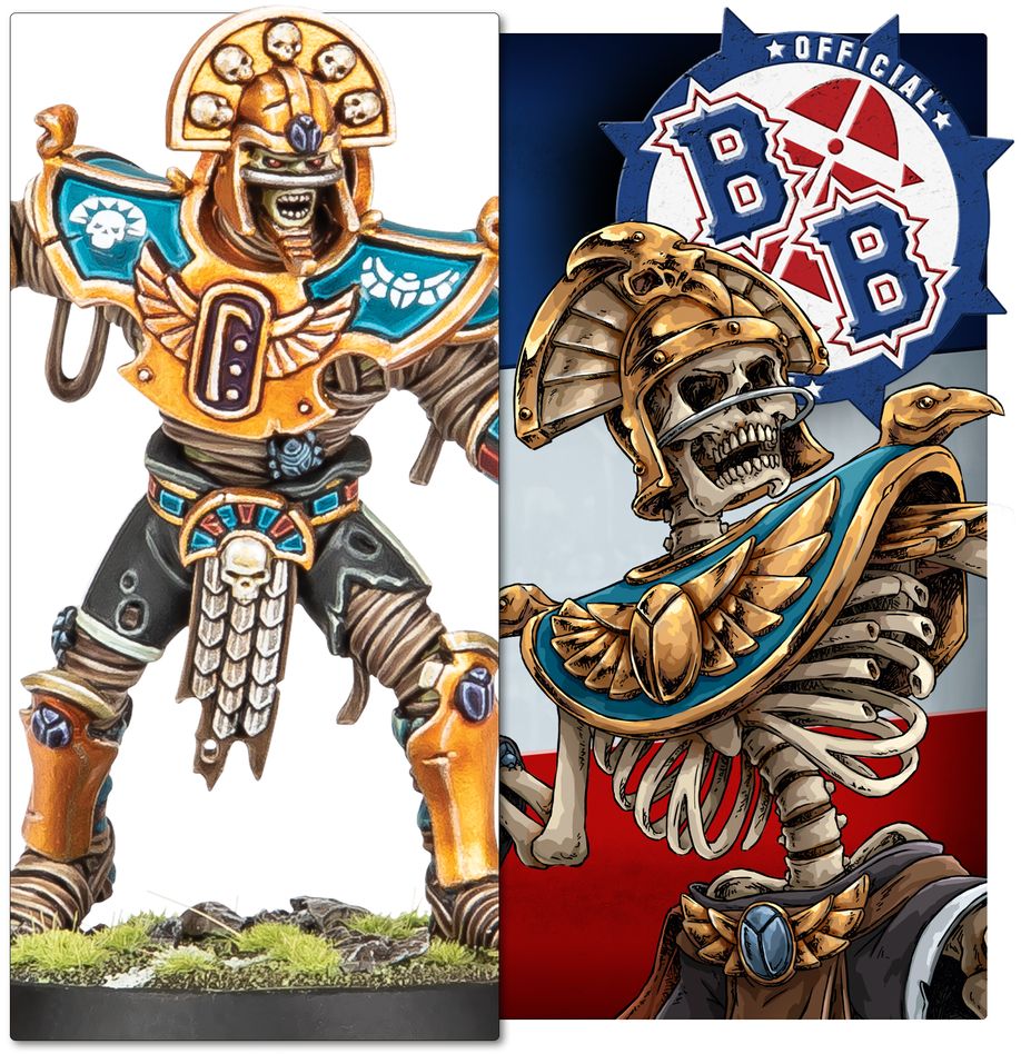 Blood Bowl | Tomb Kings Team | The Nehekhara Nightmares | Plastic Team