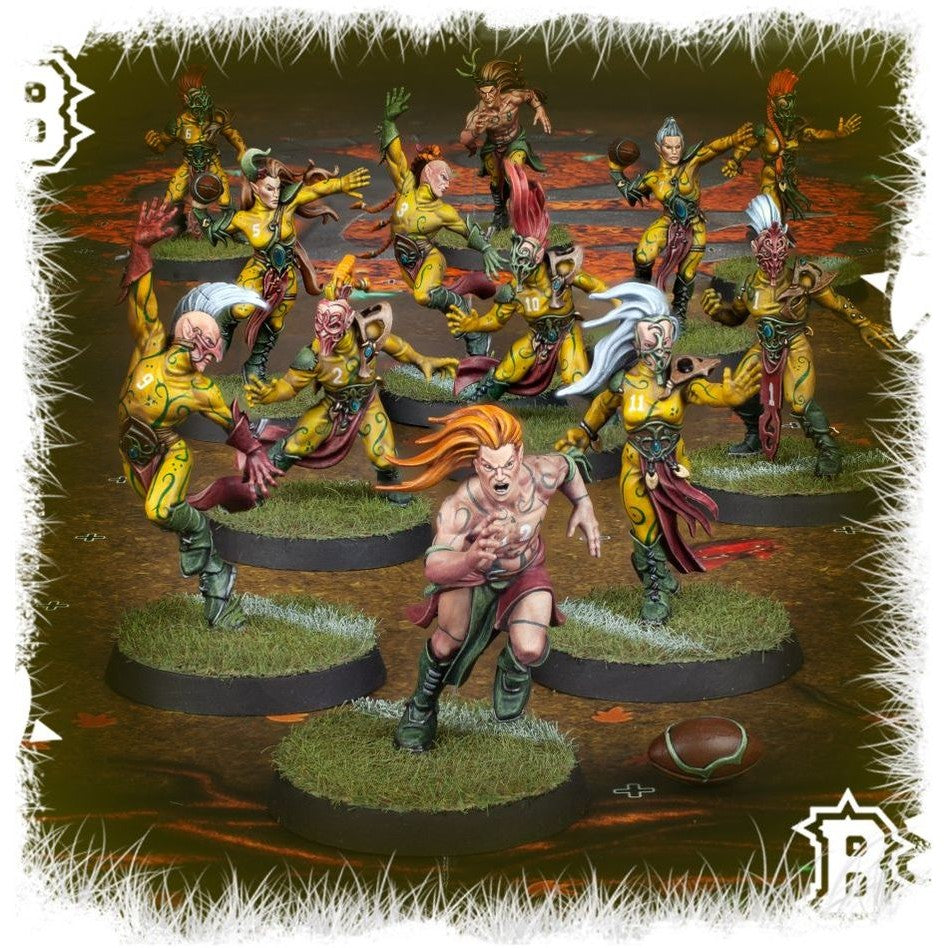 Blood Bowl | Woof Elf Team | Athelorn Avengers | Plastic Team