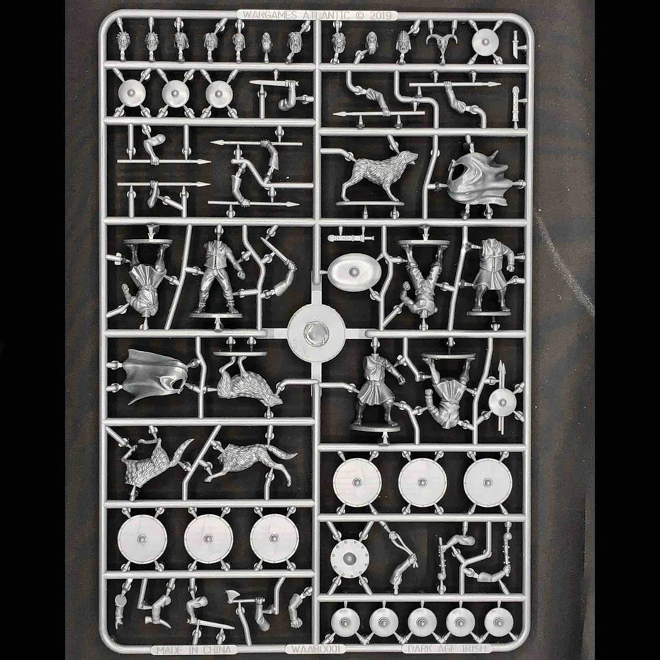 Wargames Atlantic | Blood Oaths| Dark Age Irish Warriors | One Sprue