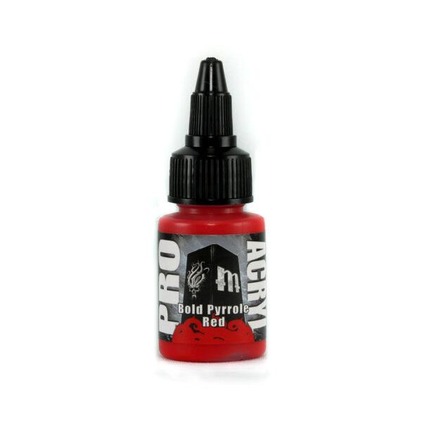 Pro Acryl | Bold Pyrrole Red | 22ml Individual Paint | Element Games | Miniature Kingdoms